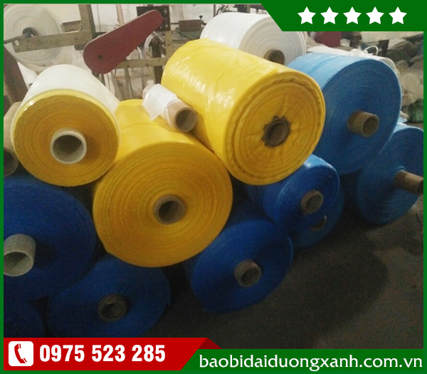 Cuộn HDPE màu xanh vàng y tế